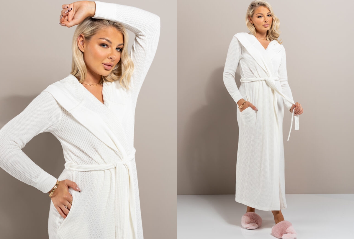 Lillie Waffle Dressing Gown